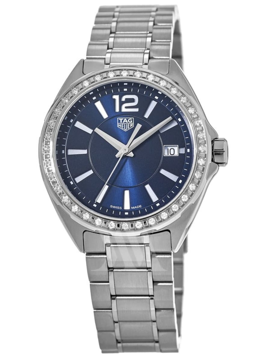 Buy Tag Heuer Formula 1 Quartz Blue Dial with Diamonds Silver Steel Strap Watch for for Women - WBJ1316.BA0666 in Pakistan