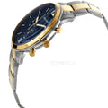 Buy Neutra Chronograph Blue Dial Two Tone Steel Strap Watch For Men in Pakistan