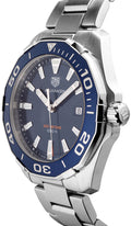 Buy Tag Heuer Aquaracer Blue Dial Silver Steel Strap Watch for Men - WAY101C.BA0746 in Pakistan