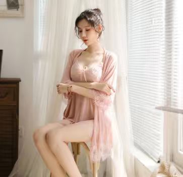 Buy Sajiero Gown Set - Amoria - Peach in Pakistan