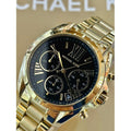 Buy Michael Kors Womens Chronograph Quartz Stainless Steel Black Dial 36mm Watch - Mk6959 in Pakistan