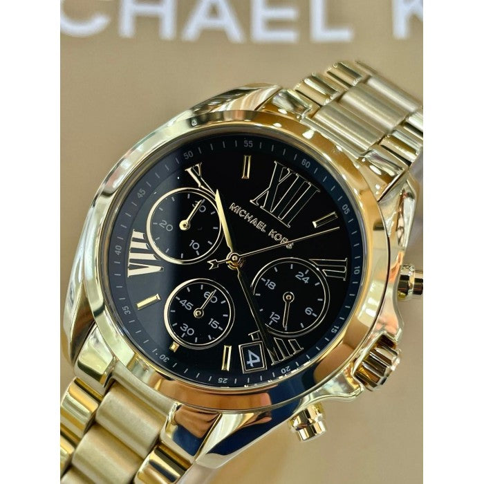 Buy Michael Kors Womens Chronograph Quartz Stainless Steel Black Dial 36mm Watch - Mk6959 in Pakistan