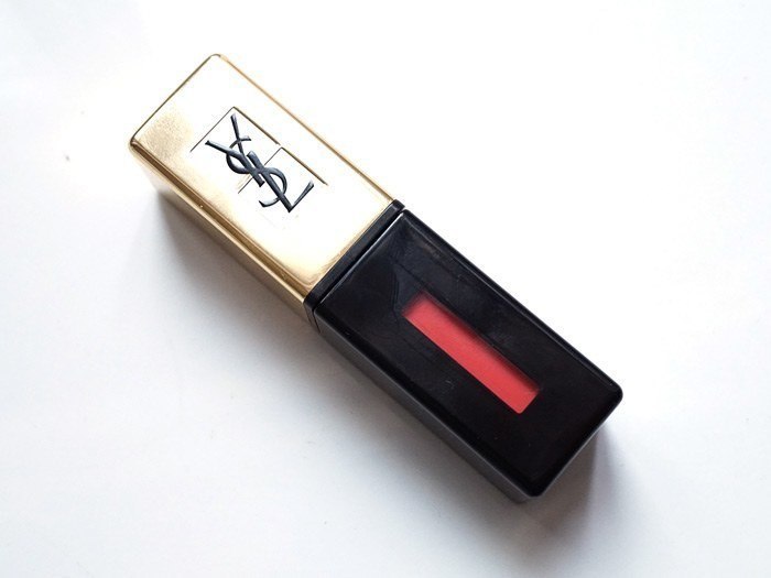 Buy Yves Saint Laurent Rouge Pur Couture Pop Glossy Stain - 207 Juicy Peach [Tester] in Pakistan