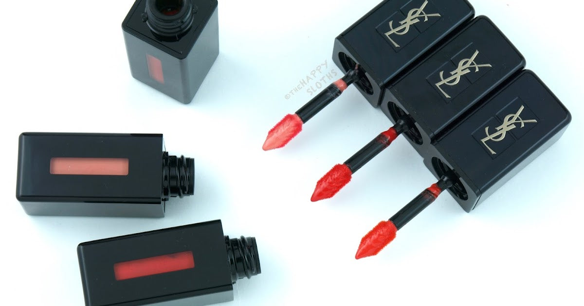 Buy Yves Saint Laurent Vinyl Cream Lip Stain - 406 Orange Electro [Tester] in Pakistan