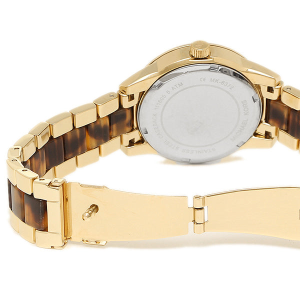 Buy Michael Kors  Gold Dial Two Tone Stainless Steel Women's Watch - Mk6372 in Pakistan