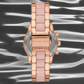 Buy Michael Kors Ritz Chronograph Quartz Crystal Two Tone Strap Ladies Watch - MK6769 in Pakistan