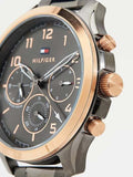 Buy Tommy Hilfiger Mens Quartz Stainless Steel Grey Dial 45mm Watch - 1791871 in Pakistan