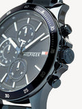 Buy Tommy Hilfiger Mens Quartz Stainless Steel Blue Dial 46mm Watch - 1791720 in Pakistan