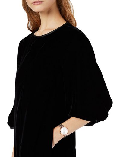 Buy Emporio Armani Womens Rose Gold Stainless Steel White Dial 32mm Watch - Ar11267 in Pakistan