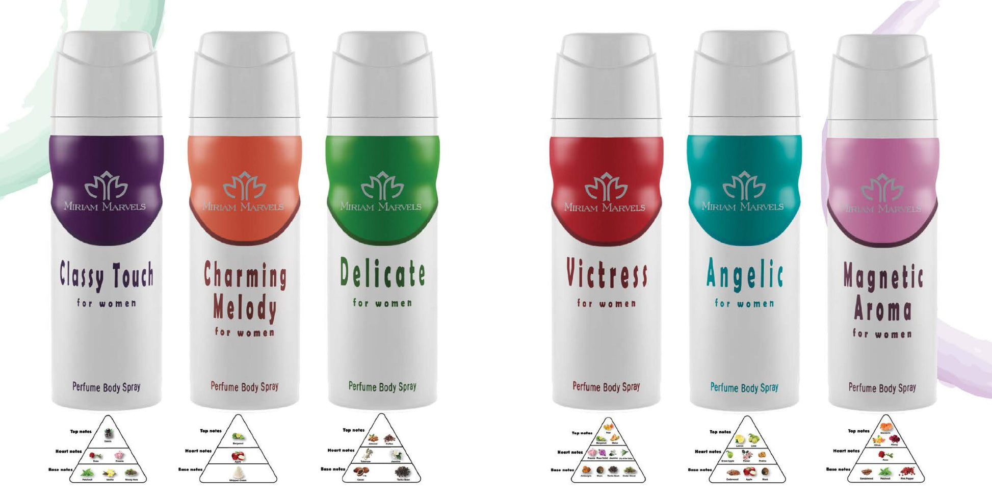 Buy Miriam Marvel's For Women Body Spray Delicate - 200ml in Pakistan