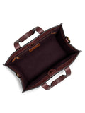 Buy Coach Field Tote In Signature Leather Bag Small - Wine in Pakistan