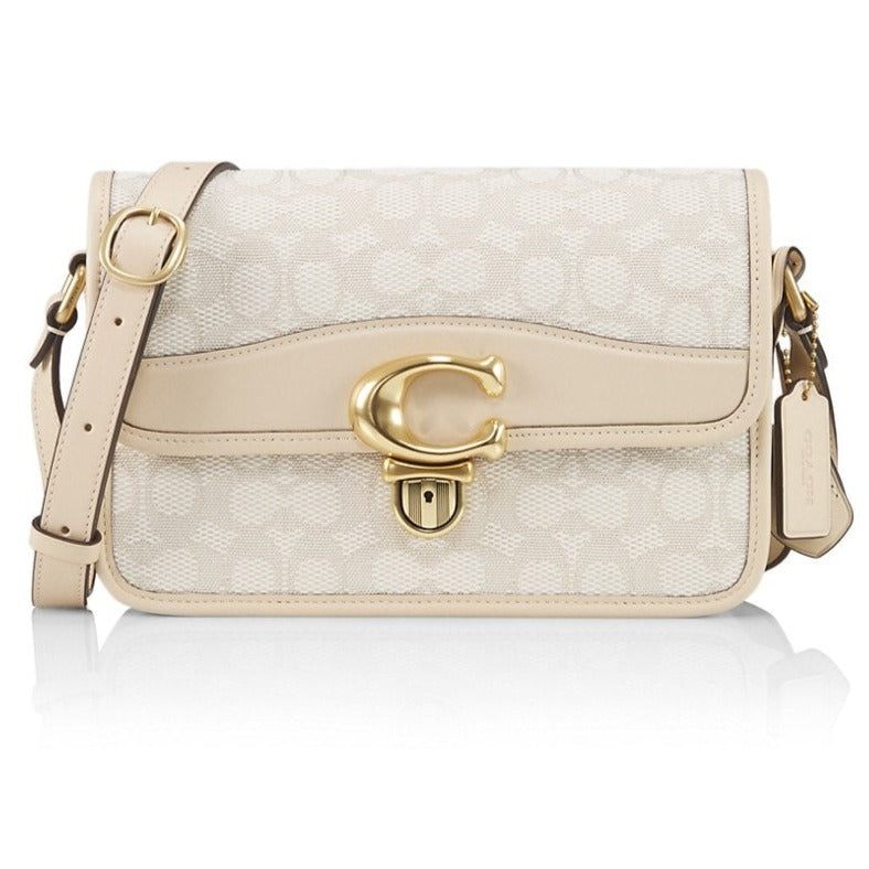 Buy Coach Studio Jacqaurd Bag Medium - Ivory in Pakistan