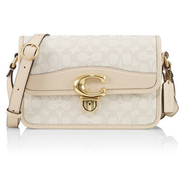Buy Coach Studio Jacqaurd Bag Medium - Ivory in Pakistan