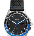 Buy Men's Quartz Sport Black Leather Strap Black Dial 44Mm Watch in Pakistan