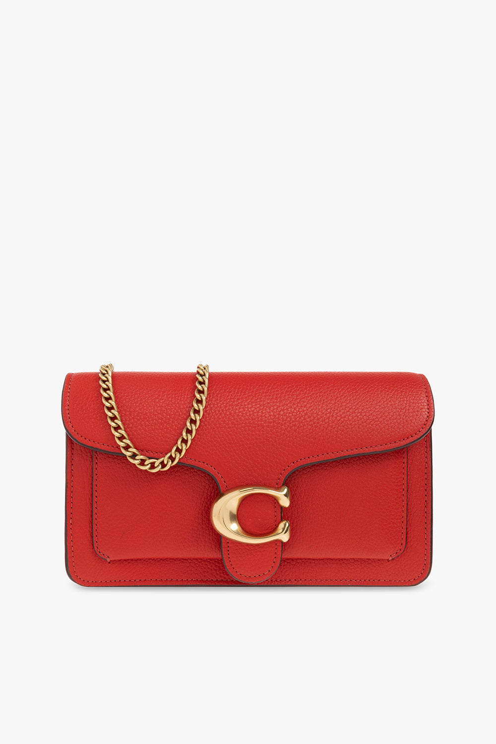 Buy Coach Chain Plain Leather Bridal Logo Bag in Pakistan