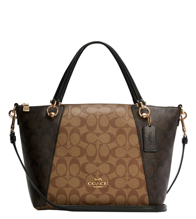 Buy Coach Kacey Satchel in Signature Canvas Bag Small in Pakistan
