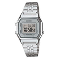 Buy Casio Silver Stainless Steel Ladies Digital Vintage Watch - LA-680WA-7D in Pakistan