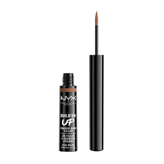 Buy NYX Build Em Up Brow Powder - Soft Brown in Pakistan