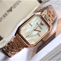 Buy Emporio Armani Womens Analog Stainless Steel Mother Of Pearl Dial 36mm Watch - Ar11147 in Pakistan