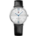 Buy Tommy Hilfiger Quartz Leather Strap White Dial 40mm Watch for Men - 1710351 in Pakistan