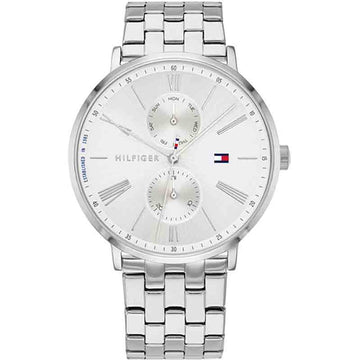 Buy Tommy Hilfiger Quartz Stainless Steel Silver Dial 38mm Watch for Women - 1782068 in Pakistan