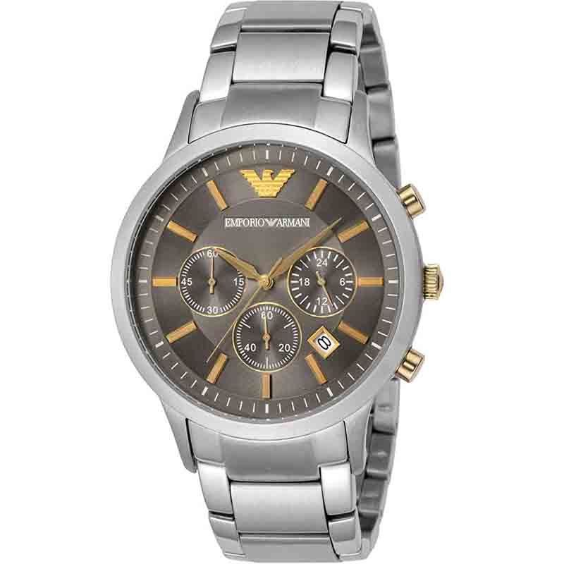 Buy Emporio Armani Men's Quartz Stainless Steel 43mm Watch AR11047 in Pakistan