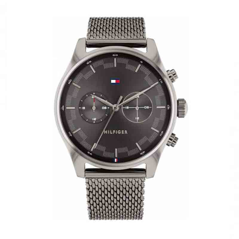 Buy Tommy Hilfiger Mens Quartz Stainless Steel Grey Dial 44mm Watch - 1710421 in Pakistan