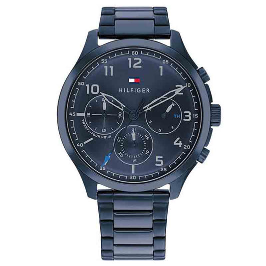 Buy Tommy Hilfiger Quartz Stainless Steel Blue Dial 45mm Watch for Men - 1791853 in Pakistan