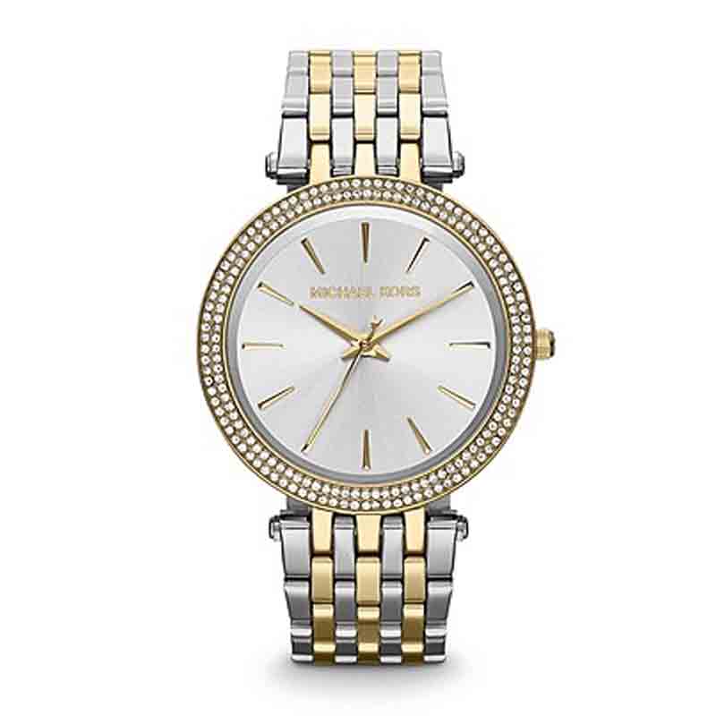 Buy Michael Kors Womens Quartz Stainless Steel Gold Two-tone Bracelet 39mm Watch - Mk3215 in Pakistan