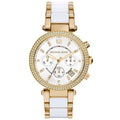 Buy Michael Kors Womens Quartz Parker Stainless Steel White Dial 39mm Watch - Mk6119 in Pakistan