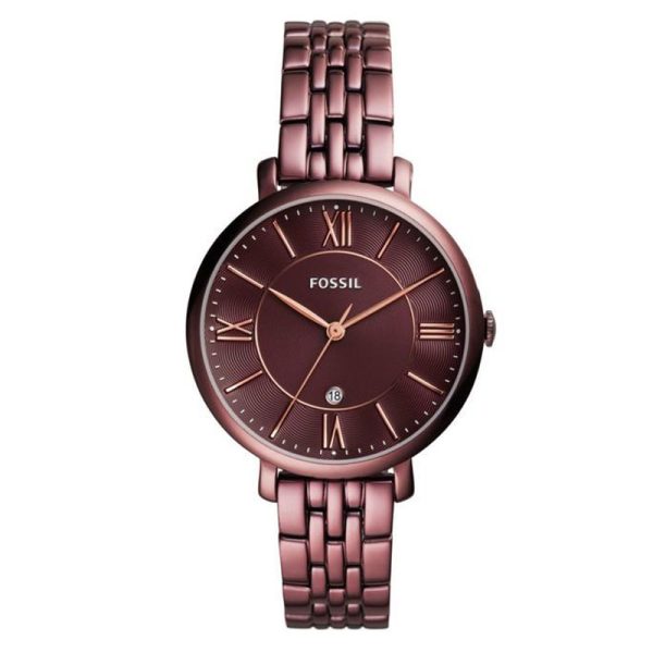 Buy Quartz Stainless Steel Wine Dial 36Mm Watch For Women in Pakistan