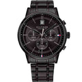 Buy Tommy Hilfiger Mens Quartz Stainless Steel Black Dial 44mm Watch - 1791695 in Pakistan