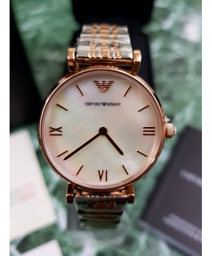 Buy Emporio Armani Womens Quartz Stainless Steel White Dial 32mm Watch - Ar1683 in Pakistan