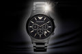 Buy Emporio Armani Mens Quartz Stainless Steel Black Dial 43mm Watch - Ar2453 in Pakistan