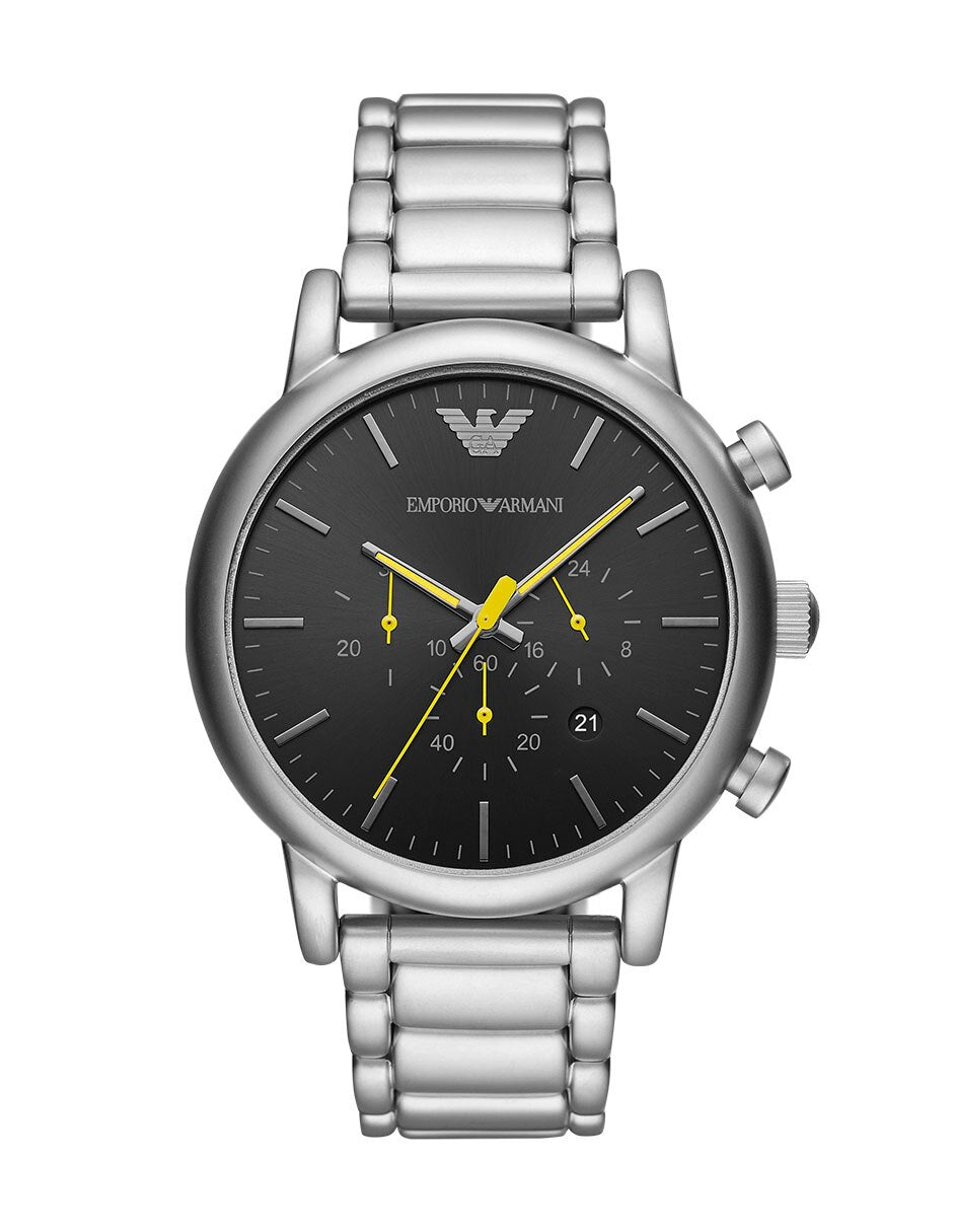 Buy Emporio Armani Men’s Quartz Stainless Steel Black 46mm Watch - AR11324 in Pakistan