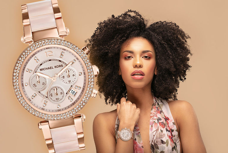 Buy Michael Kors Womens Quartz Parker Stainless Steel Rose Gold Dial 39mm Watch - Mk5896 in Pakistan