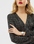 Buy Michael Kors Women’s Quartz Stainless Steel White Dial 36mm Watch - MK6642 in Pakistan