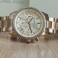 Buy Michael Kors Womens Quartz Stainless Steel Rose Gold Dial 37mm Watch - Mk6357 in Pakistan