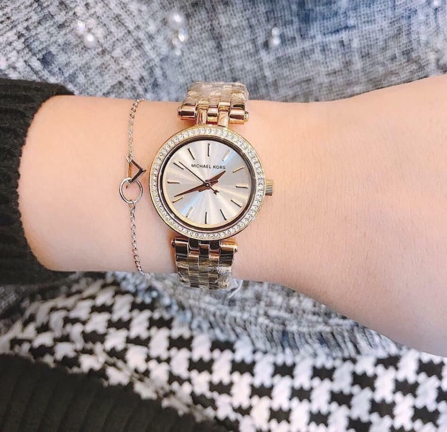 Buy Michael Kors Quartz Rose Stainless Steel 33mm Watch for Women - Mk3431 in Pakistan