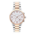 Buy Emporio Armani Men's Chronograph Quartz Stainless Steel White Dial 44mm Watch AR11209 in Pakistan
