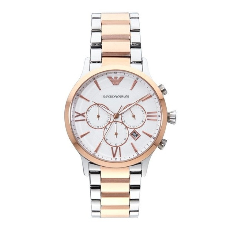 Buy Emporio Armani Men's Chronograph Quartz Stainless Steel White Dial 44mm Watch AR11209 in Pakistan