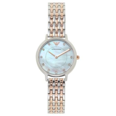 Buy Emporio Armani Women’s Quartz Stainless Steel Mother of Pearl Dial 28mm Watch - AR11094 in Pakistan