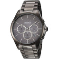 Buy Hugo Boss Mens Chronograph Quartz Onyx Stainless Steel Grey Dial 44mm Watch - 1513364 in Pakistan