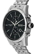 Buy Hugo Boss Men’s Chronograph Quartz Stainless Steel Black Dial 41mm Watch 1513383 in Pakistan