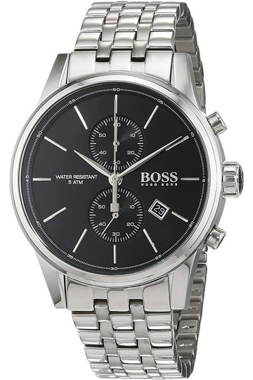 Buy Hugo Boss Men’s Chronograph Quartz Stainless Steel Black Dial 41mm Watch 1513383 in Pakistan