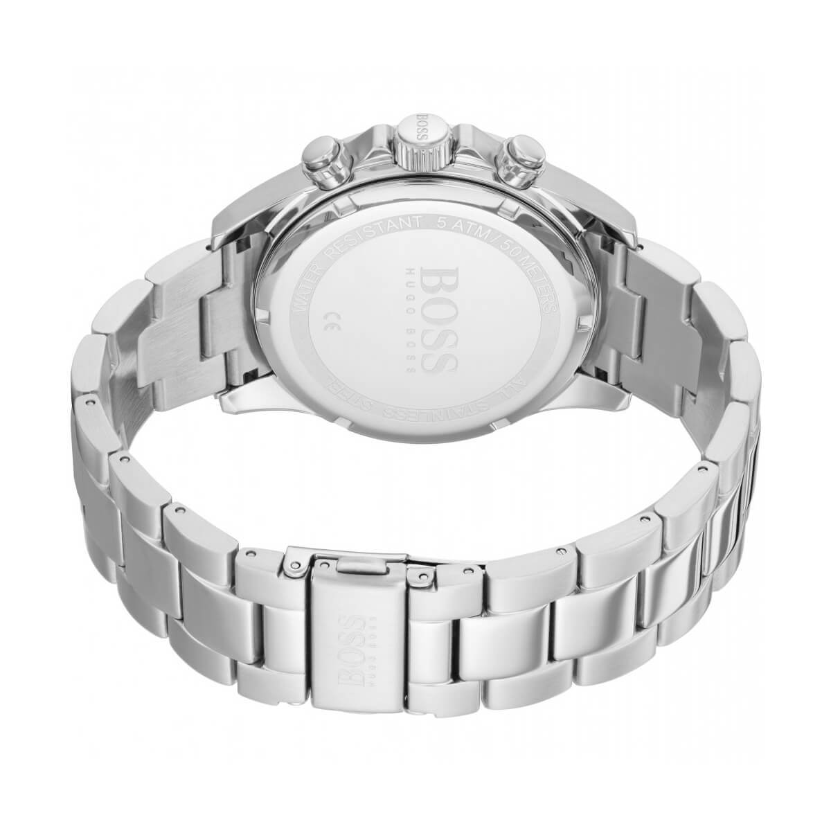 Buy Hugo Boss Mens Chronograph Hero Sport Stainless Steel Blue Dial 45mm Watch - 1513755 in Pakistan