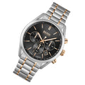 Buy Hugo Boss Mens Chronograph Champion Silver Stainless Steel Black Dial 44mm Watch - 1513819 in Pakistan