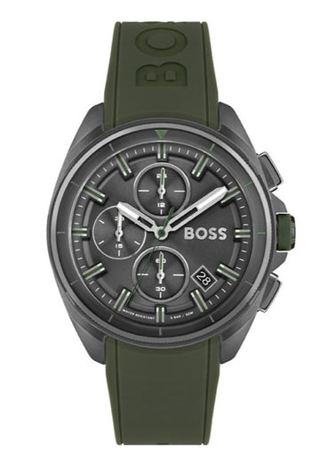 Buy Hugo Boss Volane Men's Chronograph Stainless Steel and Silicone Strap Watch - 1513952 in Pakistan