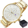 Buy Tommy Hilfiger Mens Quartz Stainless Steel Silver Dial 44mm Watch - 1791576 in Pakistan