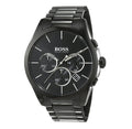Buy Hugo Boss Mens Chronograph Quartz Onyx Stainless Steel Black Dial 46mm Watch - 1513365 in Pakistan